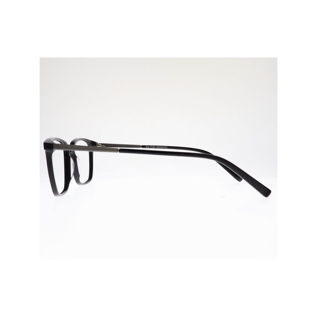 Joy Style For Unisex Eyeglasses Square Shape Size 53 Ha169c1 Black