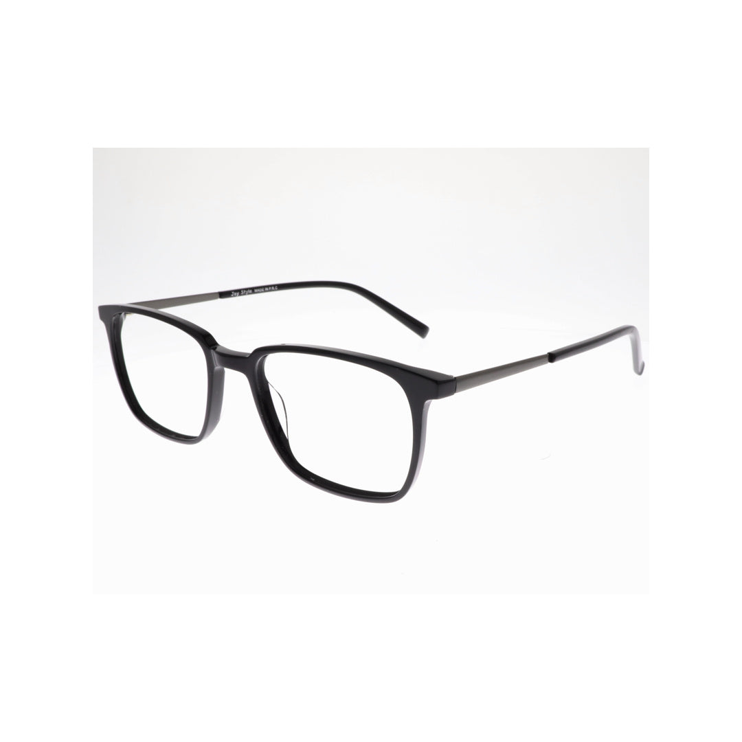 Joy Style For Unisex Eyeglasses Square Shape Size 53 Ha169c1 Black
