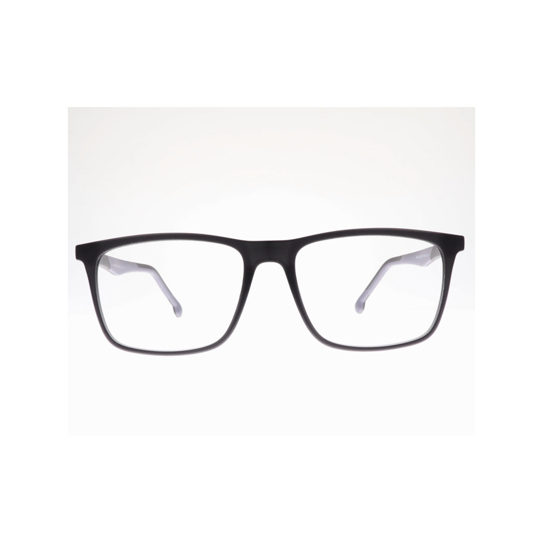Joy Style For Unisex Eyeglasses Square Shape Size 53 Hf106c5 Matte Black