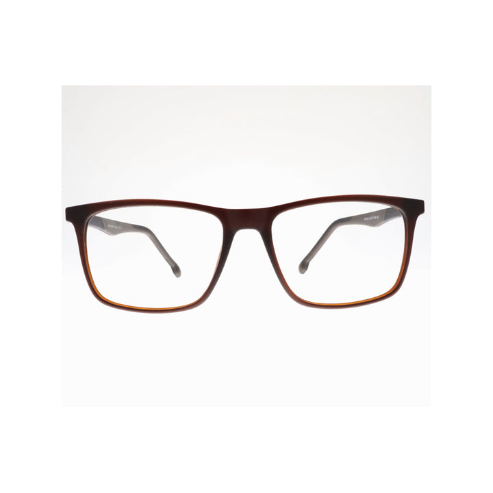 Joy Style For Unisex Eyeglasses Square Shape Size 53 Hf106c6 Brown