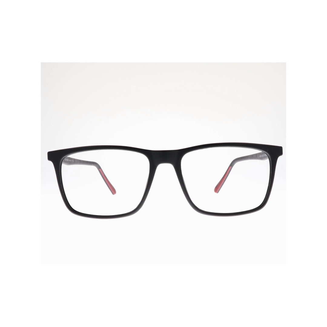 Joy Style For Unisex Eyeglasses Square Shape Size 53 Hf206c3 Matte Black