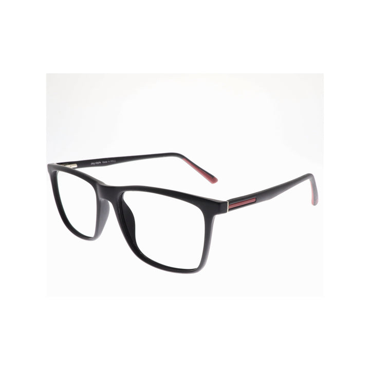 Joy Style For Unisex Eyeglasses Square Shape Size 53 Hf206c3 Matte Black