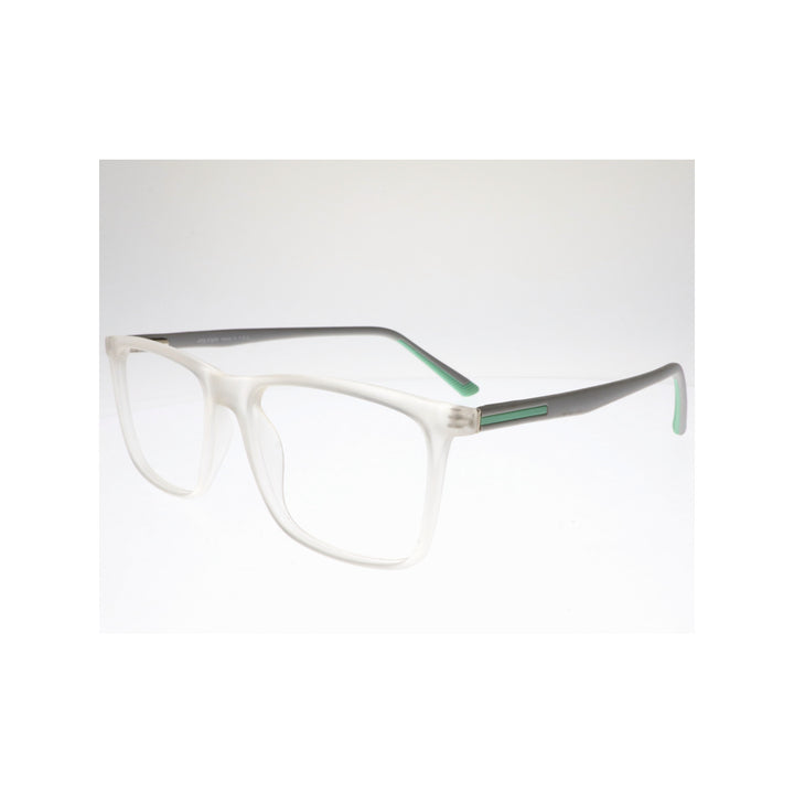 Joy Style For Unisex Eyeglasses Square Shape Size 53 Hf206c7 Clear White