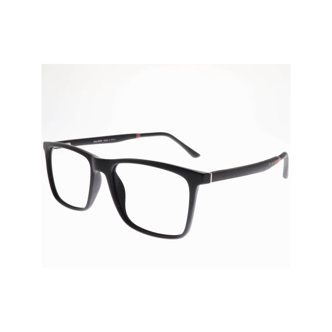 Joy Style For Unisex Eyeglasses Square Shape Size 53 Hf306c3 Matte Black