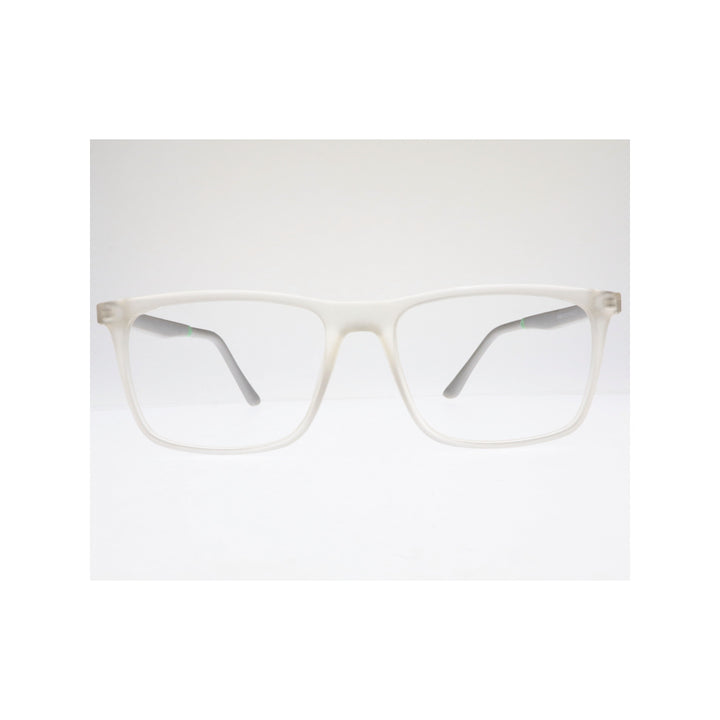 Joy Style For Unisex Eyeglasses Square Shape Size 53 Hf306c7 Clear White