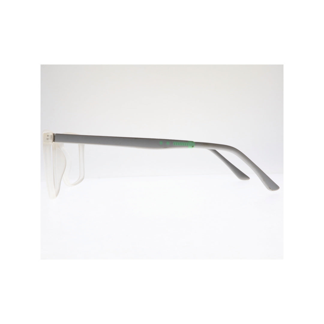 Joy Style For Unisex Eyeglasses Square Shape Size 53 Hf306c7 Clear White