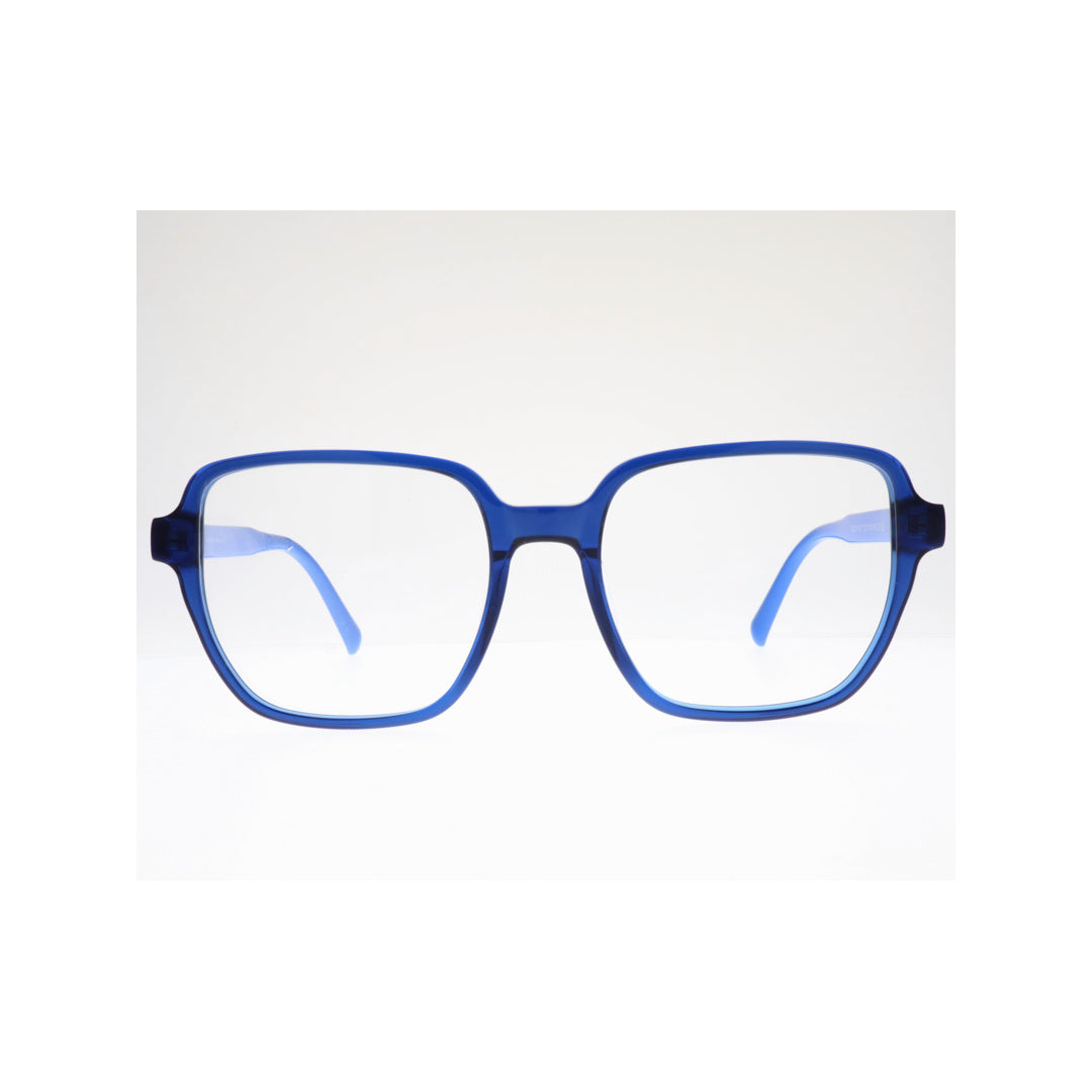 Joy Style For Unisex Eyeglasses Square Shape Size 53 Rda10147c3 Blue