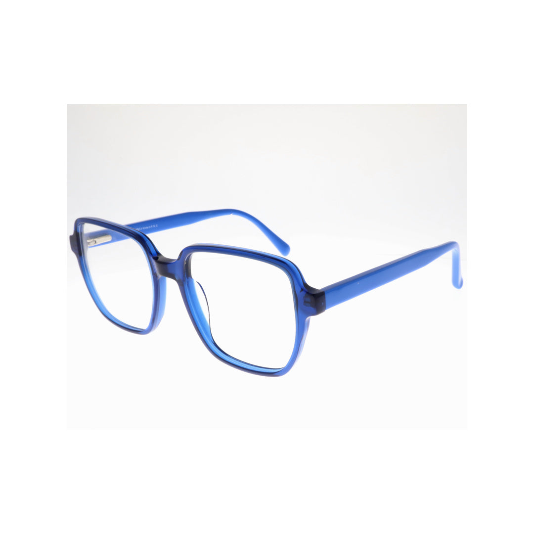 Joy Style For Unisex Eyeglasses Square Shape Size 53 Rda10147c3 Blue