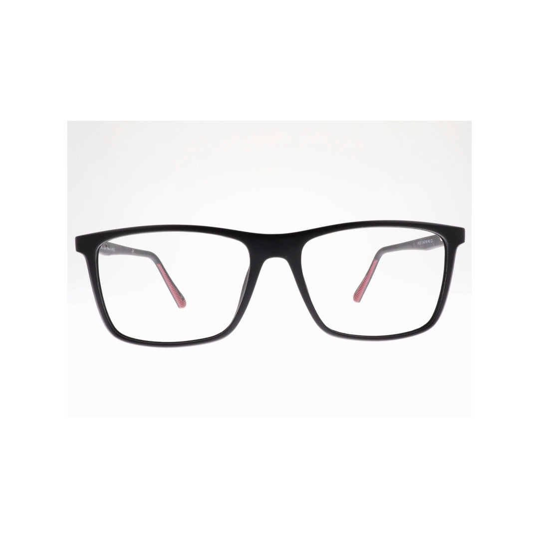 Joy Style For Unisex Eyeglasses Square Shape Size 54 Hf201c3 Matte Black