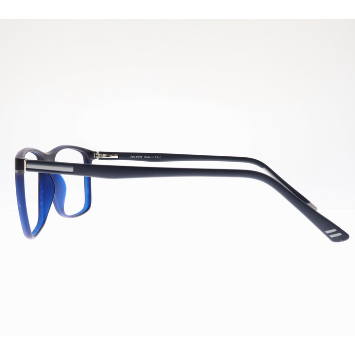 Joy Style For Unisex Eyeglasses Square Shape Size 54 Hf201c4 Matte Blue