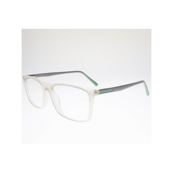 Joy Style For Unisex Eyeglasses Square Shape Size 54 Hf201c7 Clear White