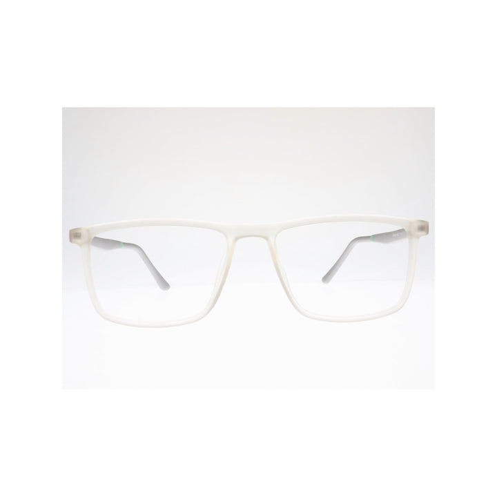 Joy Style For Unisex Eyeglasses Square Shape Size 54 Hf304c7 Clear White