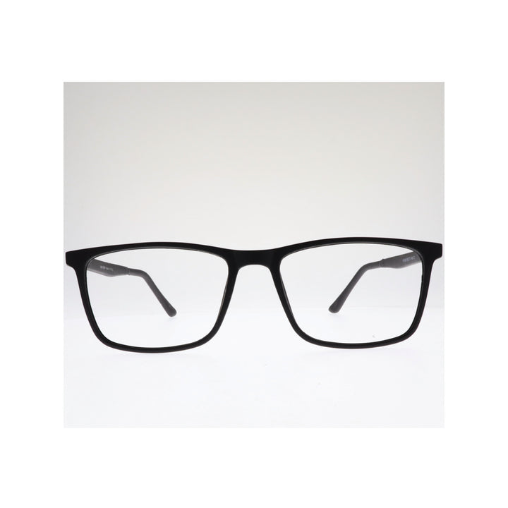 Joy Style For Unisex Eyeglasses Square Shape Size 54 Hf309c1 Matte Black