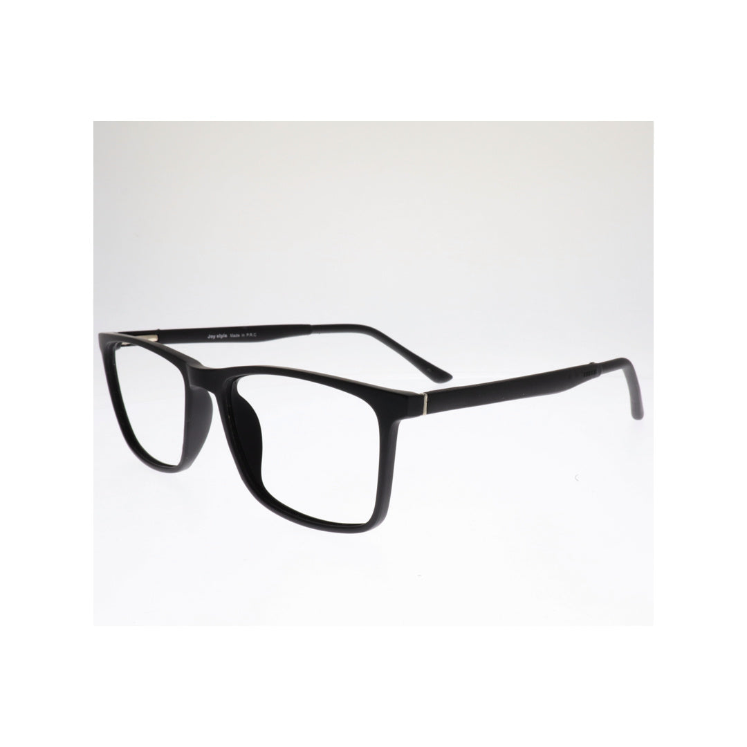 Joy Style For Unisex Eyeglasses Square Shape Size 54 Hf309c1 Matte Black