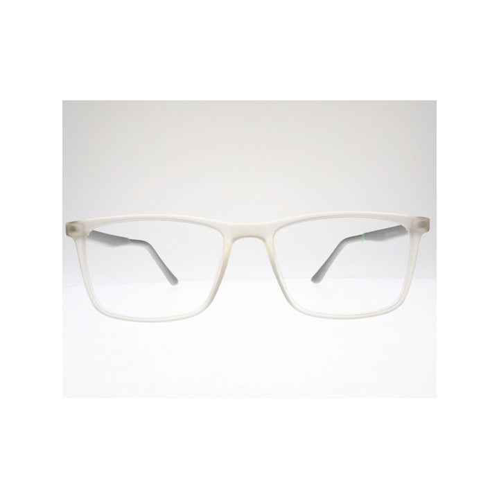 Joy Style For Unisex Eyeglasses Square Shape Size 54 Hf309c7 Clear White