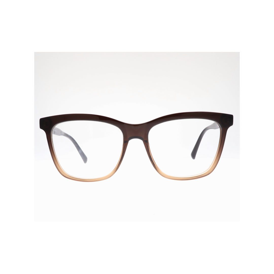 Joy Style For Unisex Eyeglasses Square Shape Size 54 Rda10149c4 Brown