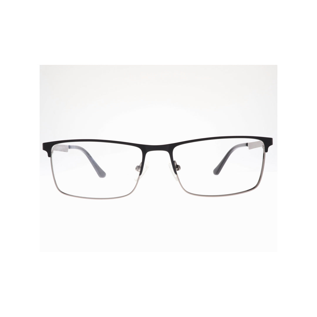 Joy Style For Unisex Eyeglasses Square Shape Size 55 1234c1 Matte Black
