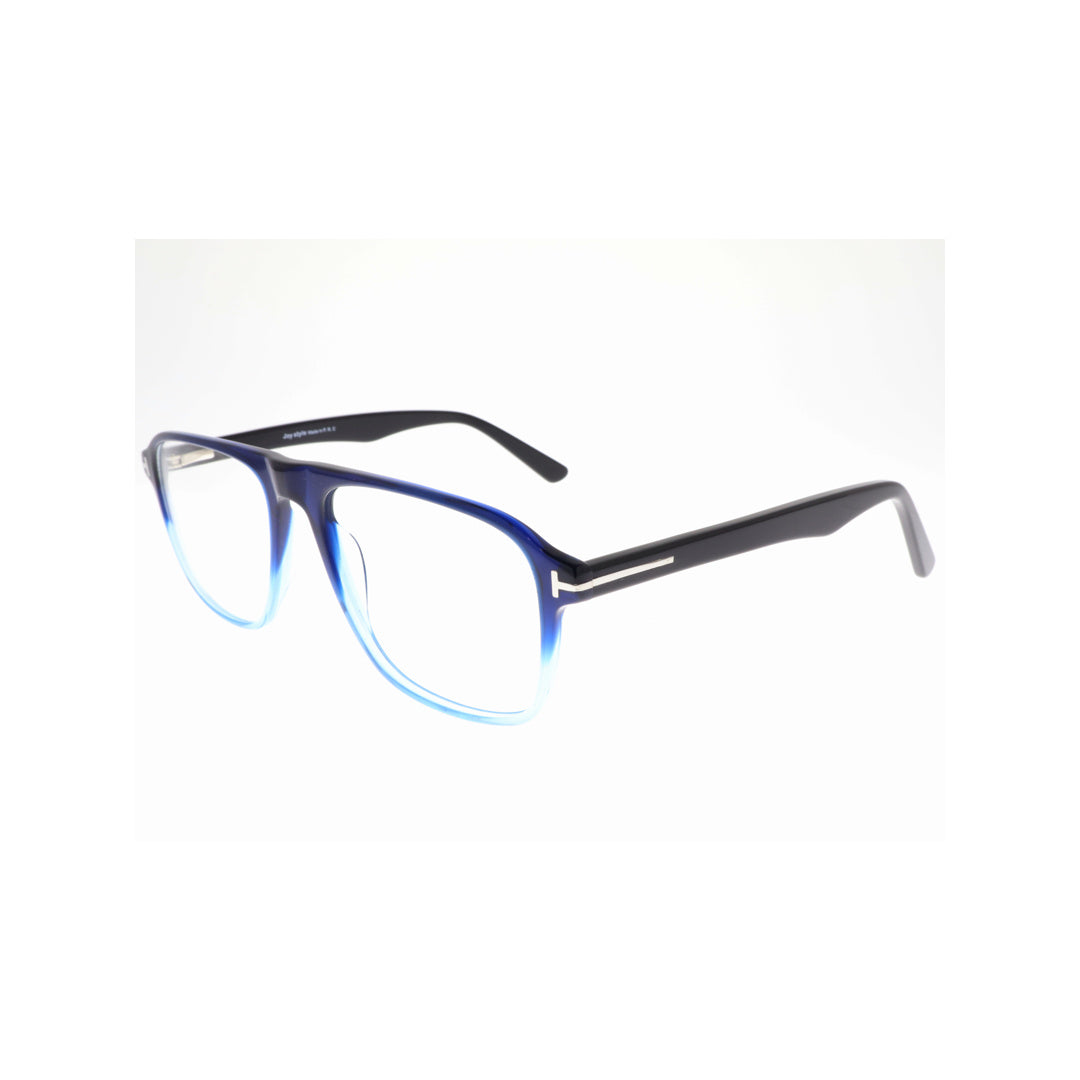 Joy Style For Unisex Eyeglasses Square Shape Size 55 5748c100 Light Blue