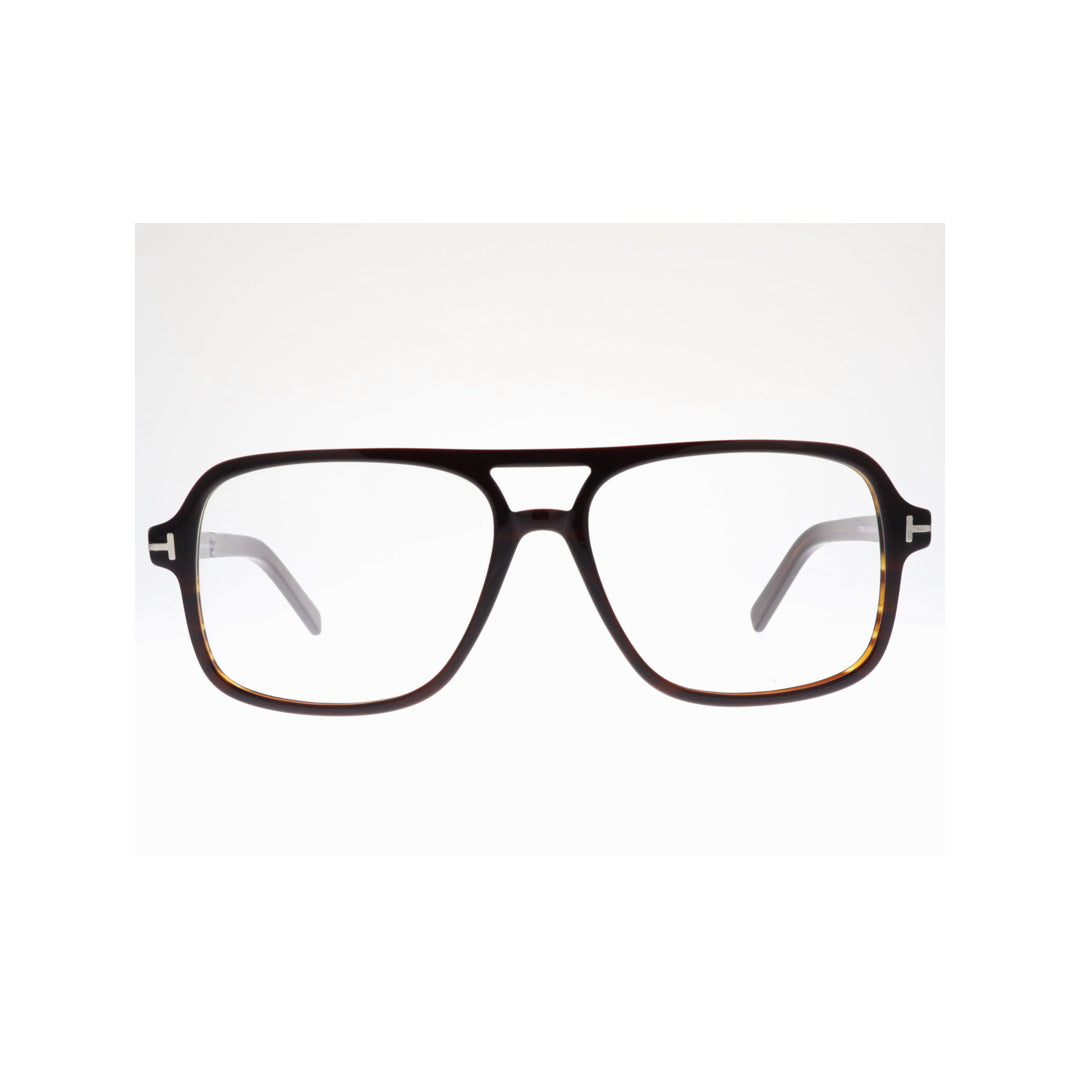 Joy Style For Unisex Eyeglasses Square Shape Size 55 Ft5745c14 Brown