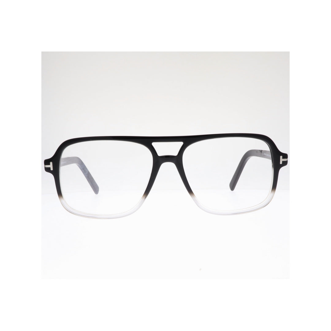 Joy Style For Unisex Eyeglasses Square Shape Size 55 Ft5745c288 Black Clear