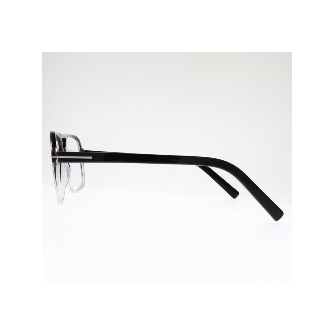 Joy Style For Unisex Eyeglasses Square Shape Size 55 Ft5745c288 Black Clear