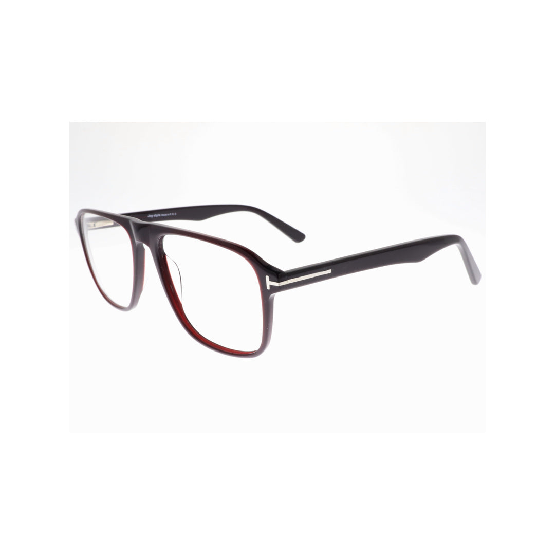 Joy Style For Unisex Eyeglasses Square Shape Size 55 Ft5748c2 Brown