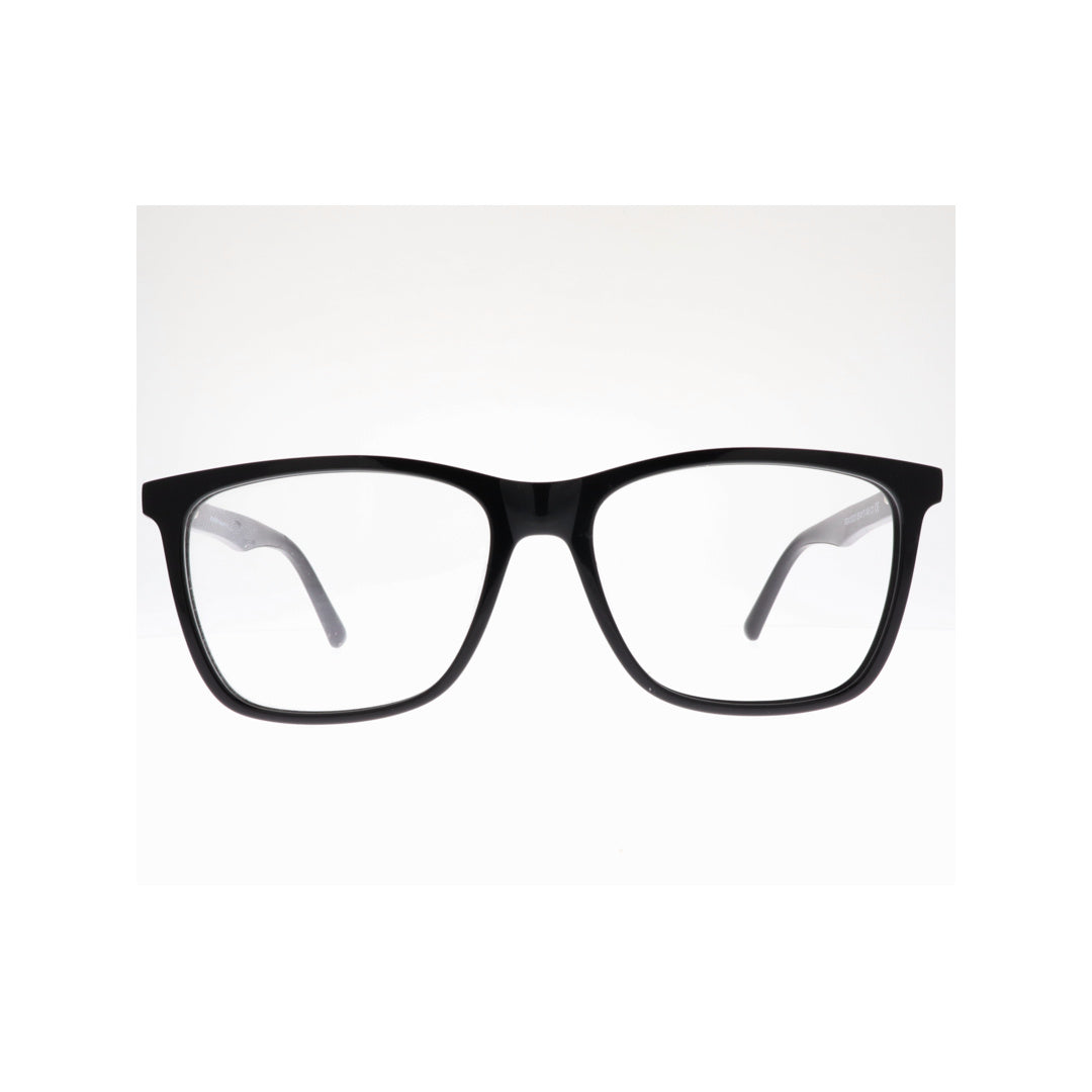 Joy Style For Unisex Eyeglasses Square Shape Size 55 Rda10033c1 Black