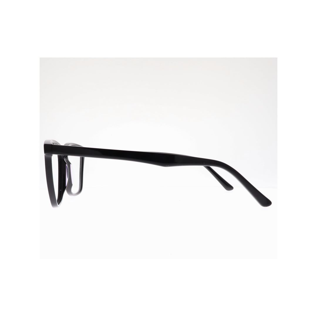 Joy Style For Unisex Eyeglasses Square Shape Size 55 Rda10033c1 Black