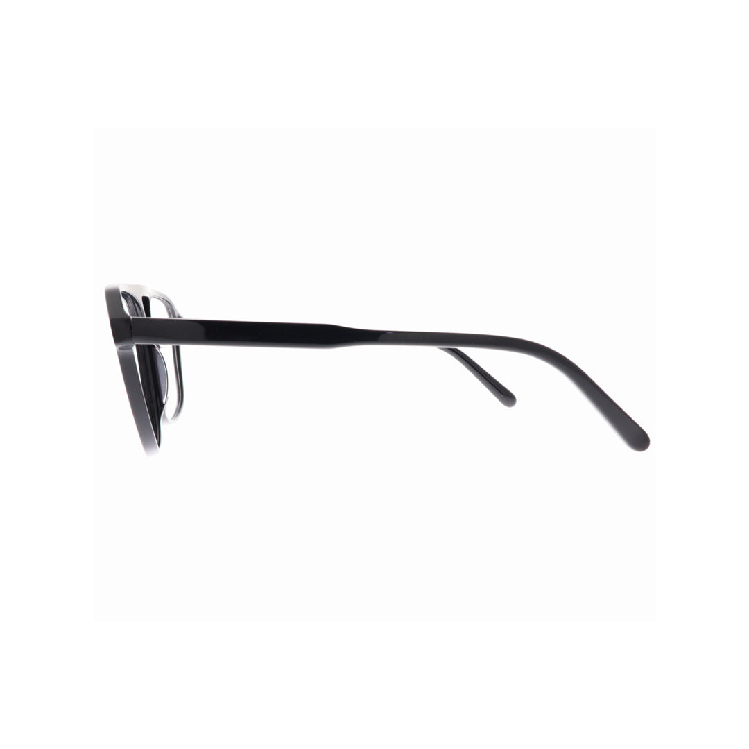 Joy Style For Unisex Eyeglasses Square Shape Size 57 10045c1 Black