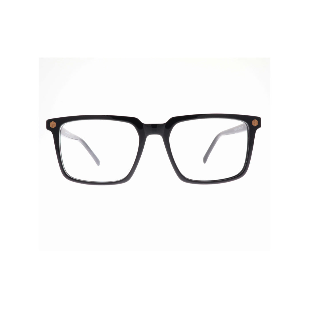 Joy Style For Unisex Eyeglasses Square Size 52 7017c1 Black