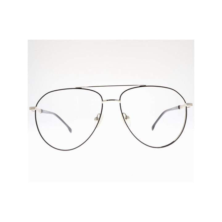 Joy Style For Unisex Metal Eyeglasses Aviator Shape 56 0818c6 Black Silver