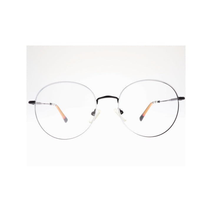 Joy Style For Unisex Metal Eyeglasses Round Shape 52 10003c5 White Black