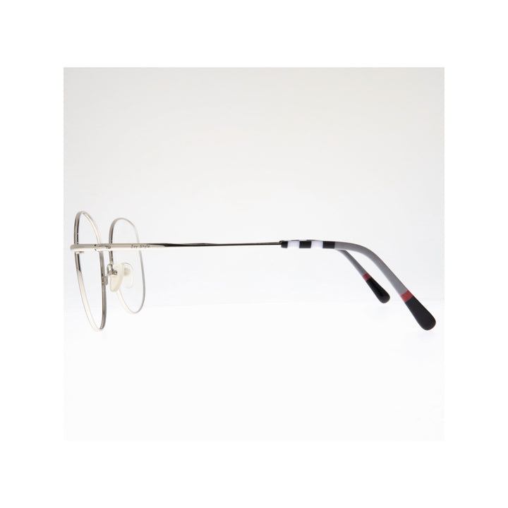 Joy Style For Unisex Metal Eyeglasses Round Shape 52 10005c2 Black Grey Silver