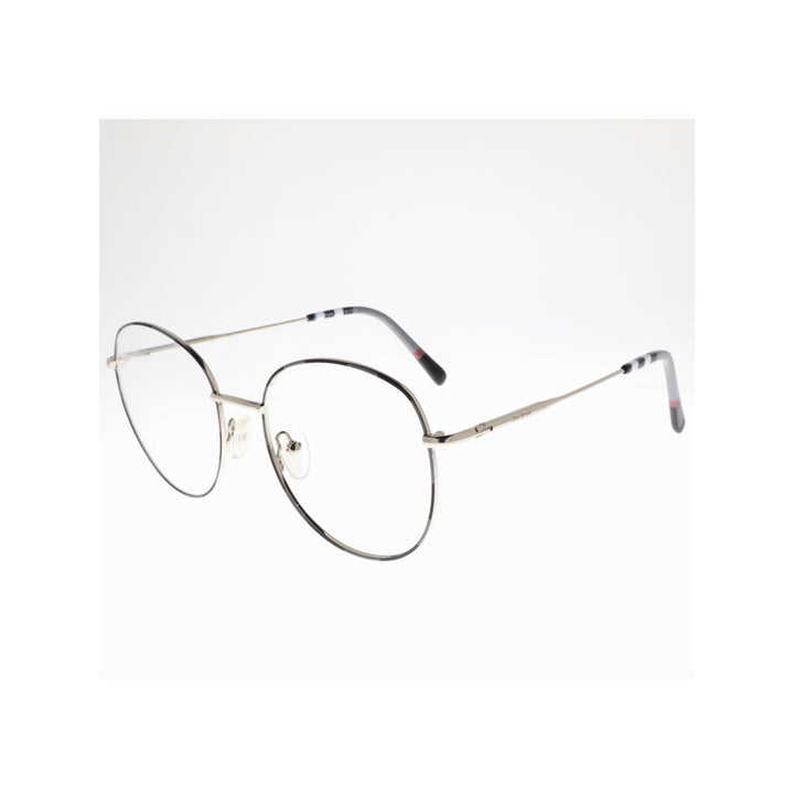 Joy Style For Unisex Metal Eyeglasses Round Shape 52 10005c2 Black Grey Silver