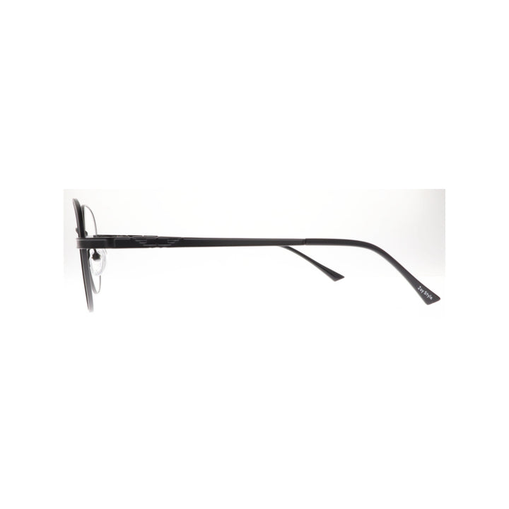 Joy Style For Unisex Metal Eyeglasses Round Shape Size 50 8871c5 Matte Black