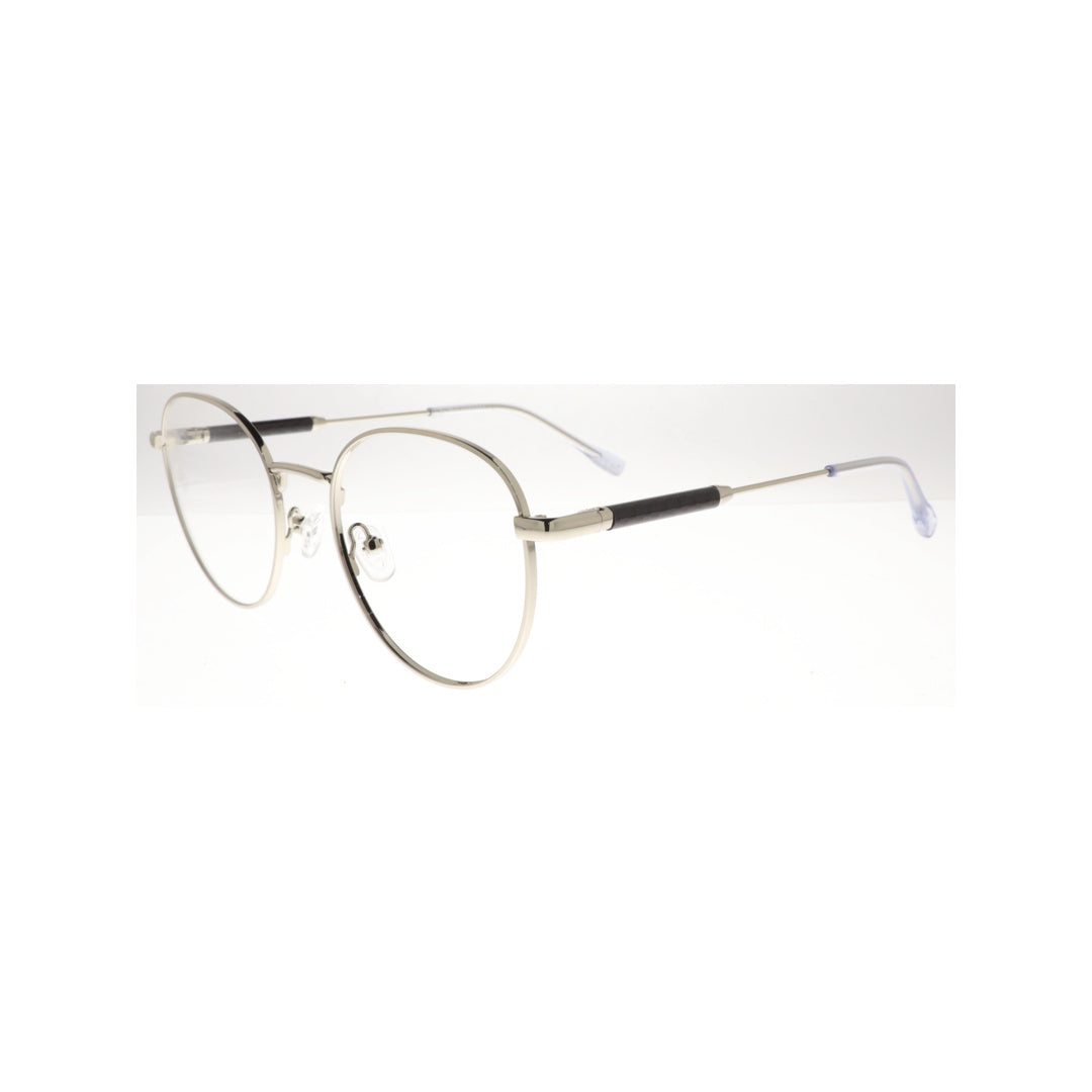Joy Style For Unisex Metal Eyeglasses Round Shape Size 52 5402c2 Gold