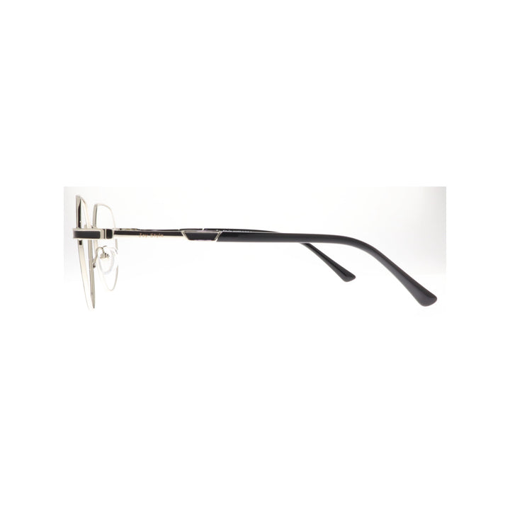 Joy Style For Unisex Metal Eyeglasses Round Shape Size 52 8875c2 Black Silver