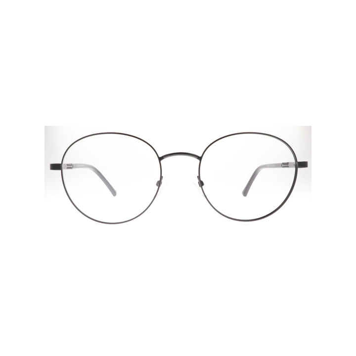 Joy Style For Unisex Metal Eyeglasses Round Shape Size 53 8855c5 Matte Black