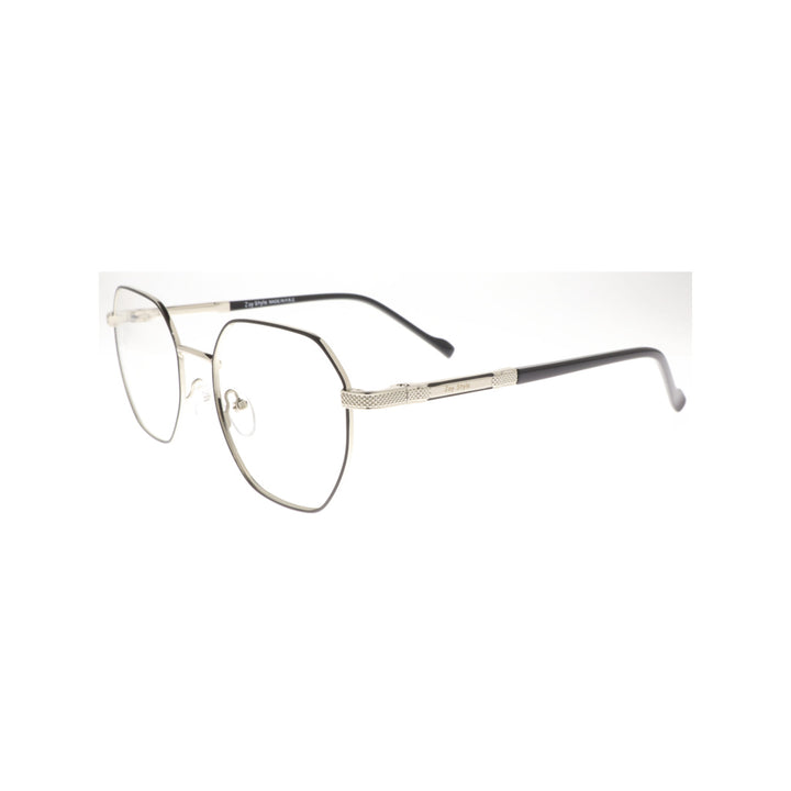 Joy Style For Unisex Metal Eyeglasses Soft Square Size 51 8865c2 Black Silver