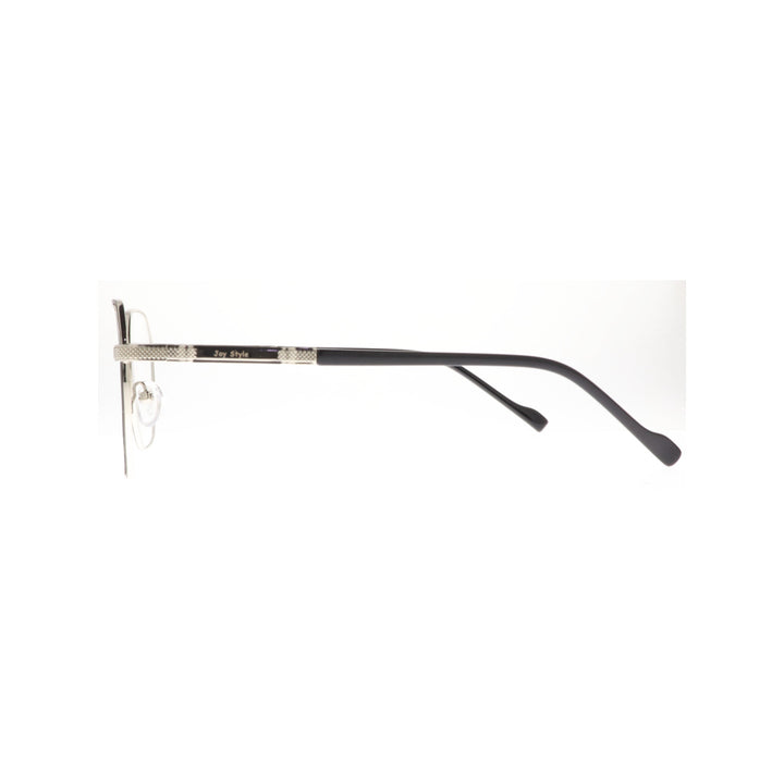 Joy Style For Unisex Metal Eyeglasses Soft Square Size 51 8865c2 Black Silver