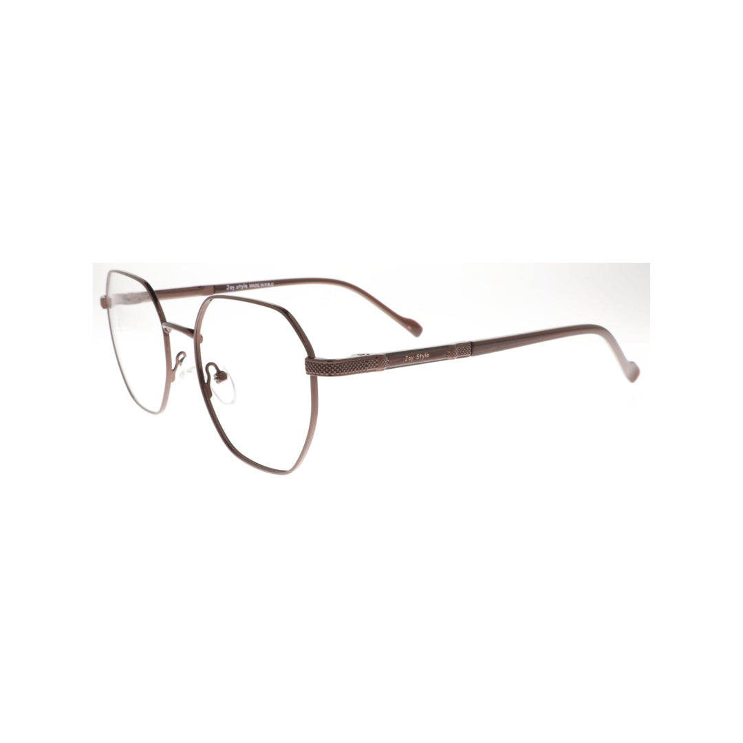 Joy Style For Unisex Metal Eyeglasses Soft Square Size 51 8865c4 Matte Brown