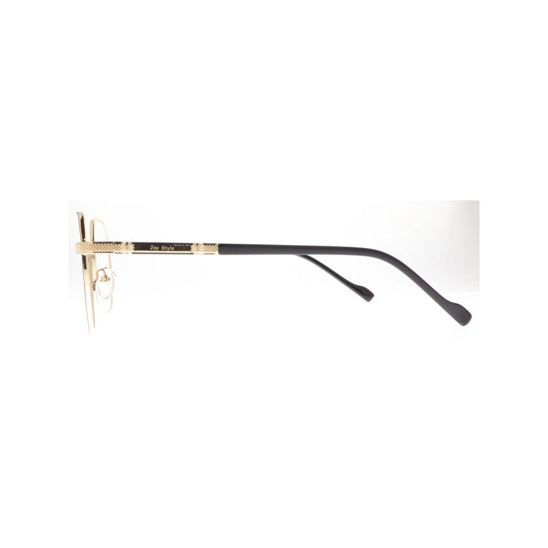 Joy Style For Unisex Metal Eyeglasses Soft Square Size 51 8865c6 Black Gold
