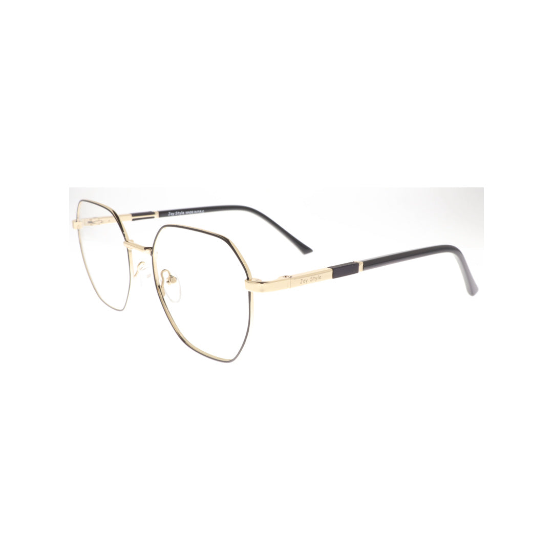 Joy Style For Unisex Metal Eyeglasses Soft Square Size 52 8856c6 Black Gold