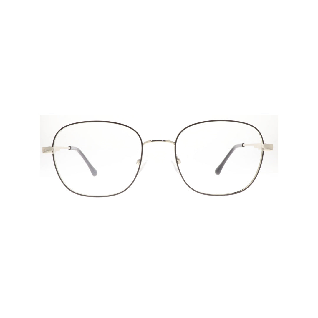 Joy Style For Unisex Metal Eyeglasses Soft Square Size 52 8877c2 Silver
