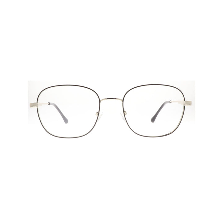 Joy Style For Unisex Metal Eyeglasses Soft Square Size 52 8877c2 Silver