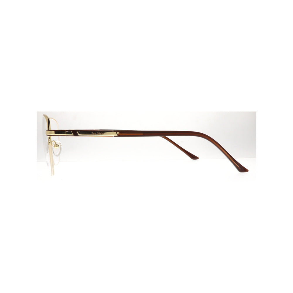 Joy Style For Unisex Metal Eyeglasses Soft Square Size 53 8859c1 Gold