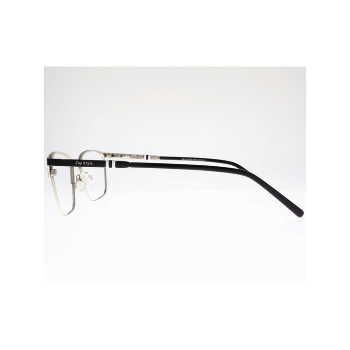 Joy Style For Unisex Metal Eyeglasses Square Shape 52 Old587mc2 Black Silver
