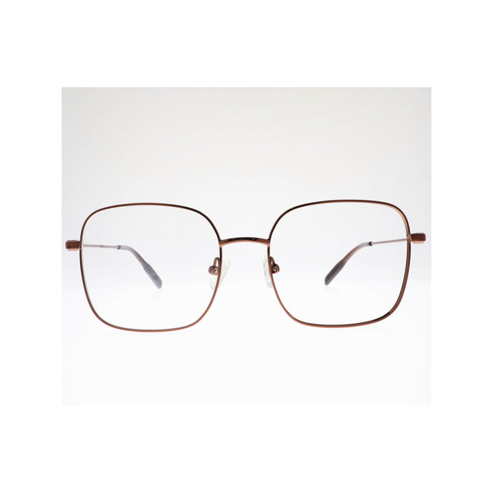 Joy Style For Unisex Metal Eyeglasses Square Shape 53 0834c3 Brown