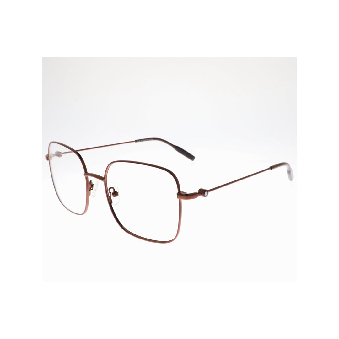 Joy Style For Unisex Metal Eyeglasses Square Shape 53 0834c3 Brown
