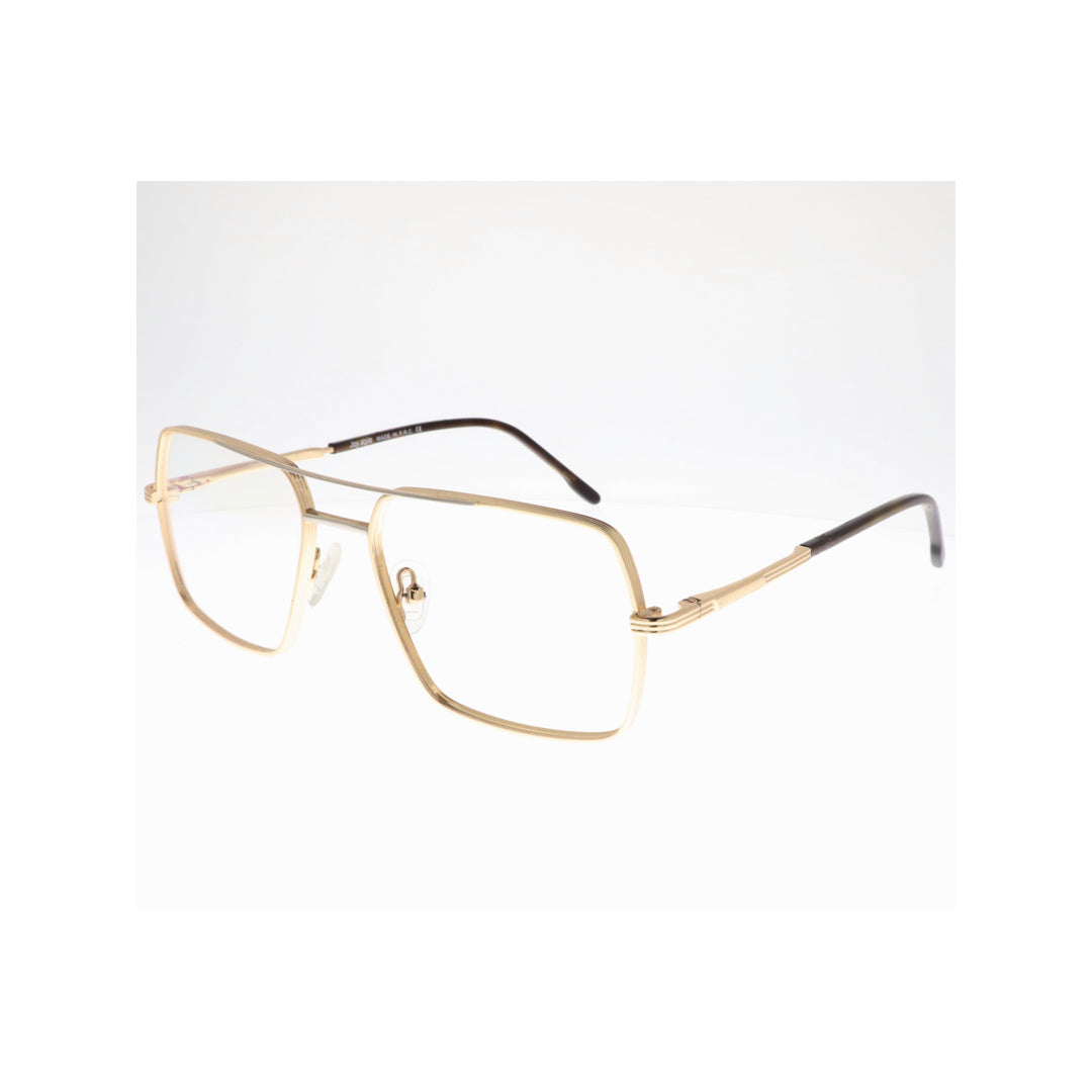 Joy Style For Unisex Metal Eyeglasses Square Shape 53 2501c2 Gold